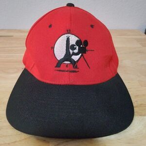 Vintage Times Three Productions Logo Snap Back Hat